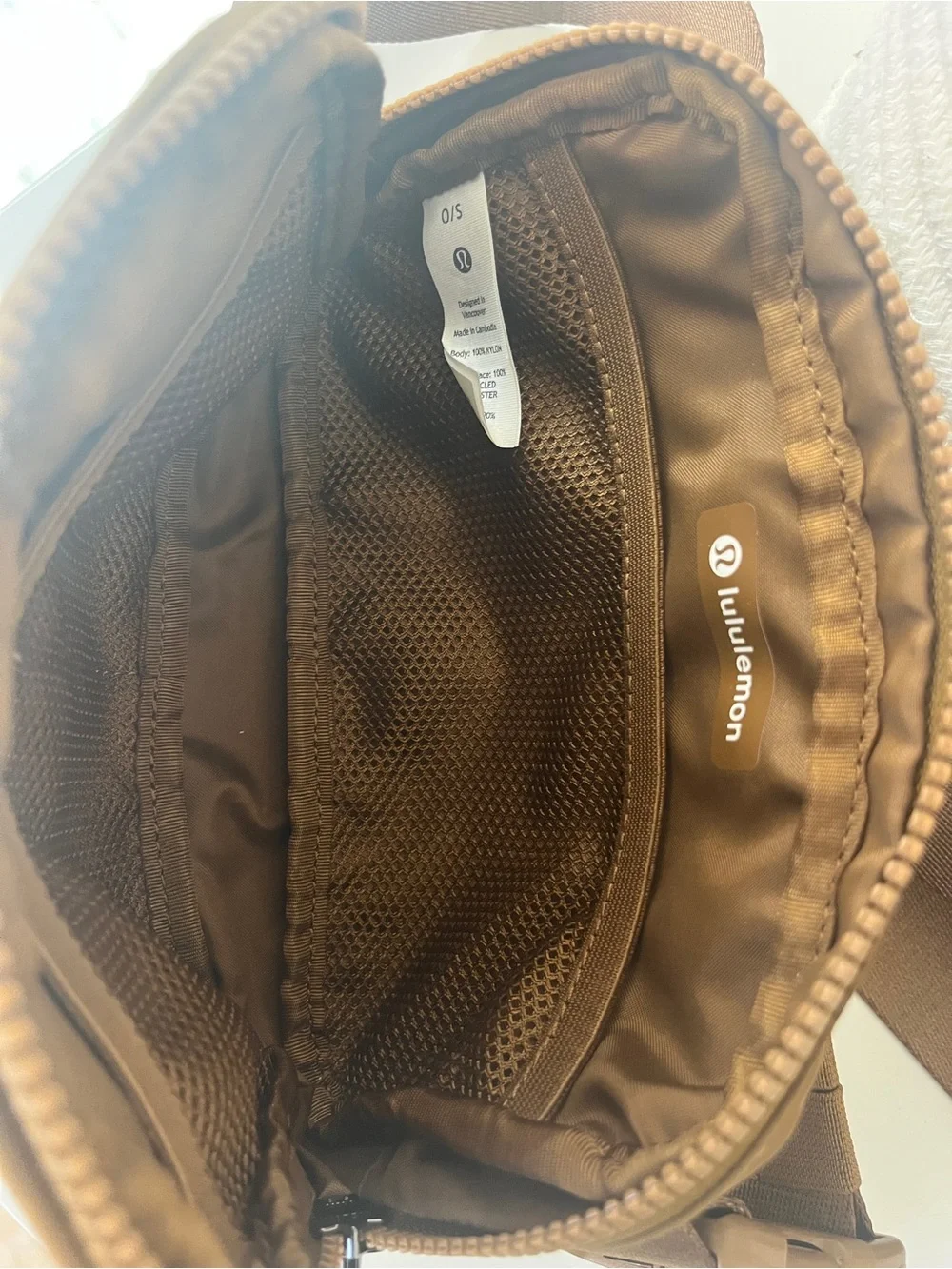 Lululemon Brown Belt Bag